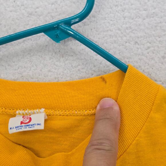 Vintage Marines Drill Instructor School Student T-Shirt Mens L Single Stitch 80s - Picture 7 of 12